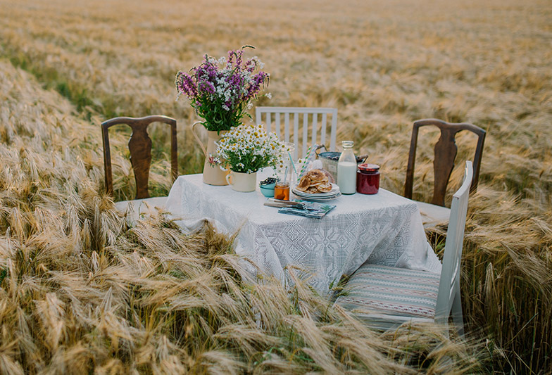 Party table. Photo: Shutterstock