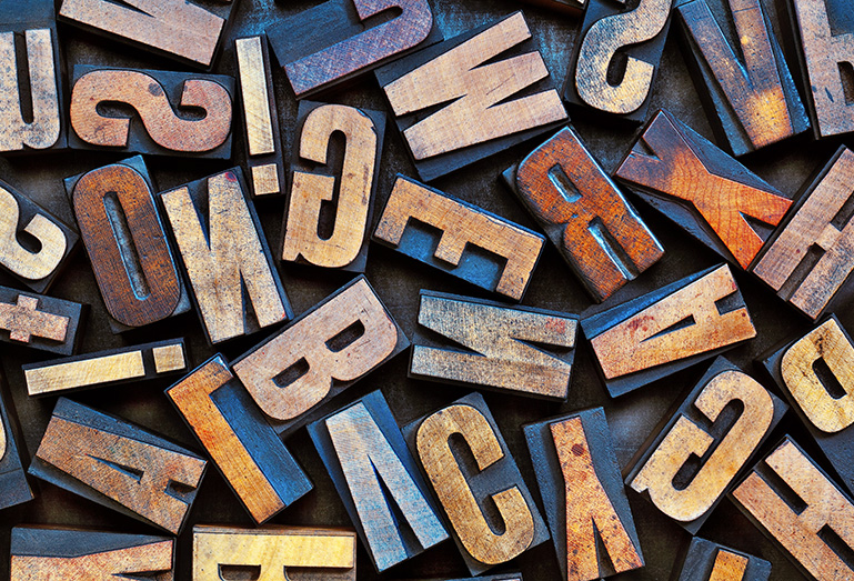Letters. Photo: Shutterstock