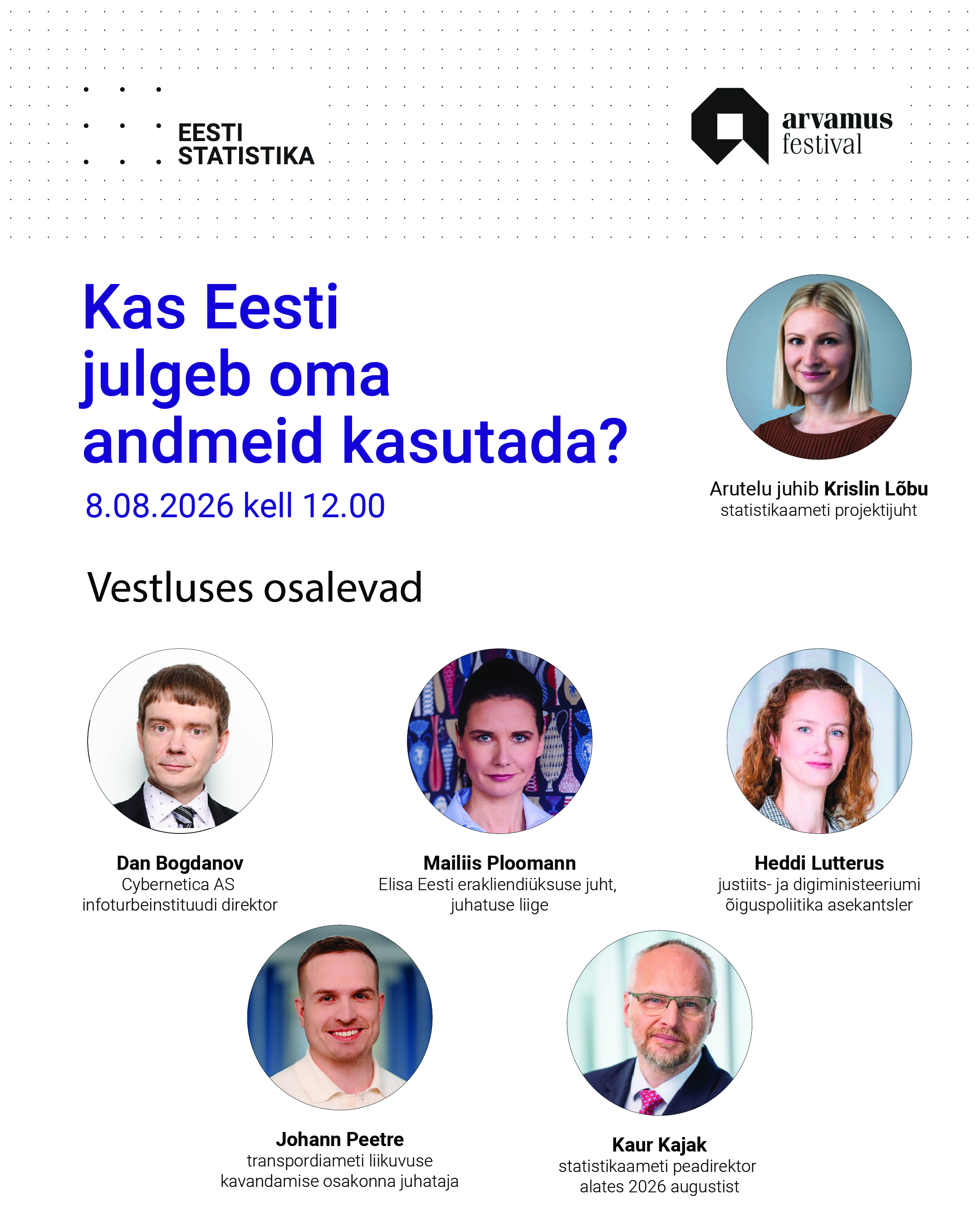 Arvamusfestivali esinejad