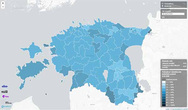 Statistikaamet: ühes kohas püsitakse keskmiselt 20 tundi ööpäevas